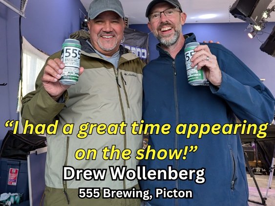 Drew Wollenberg from 555 Brewing