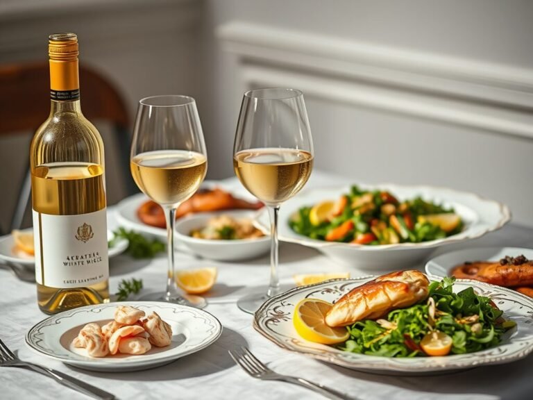 The Architecture of White Wine Pairing