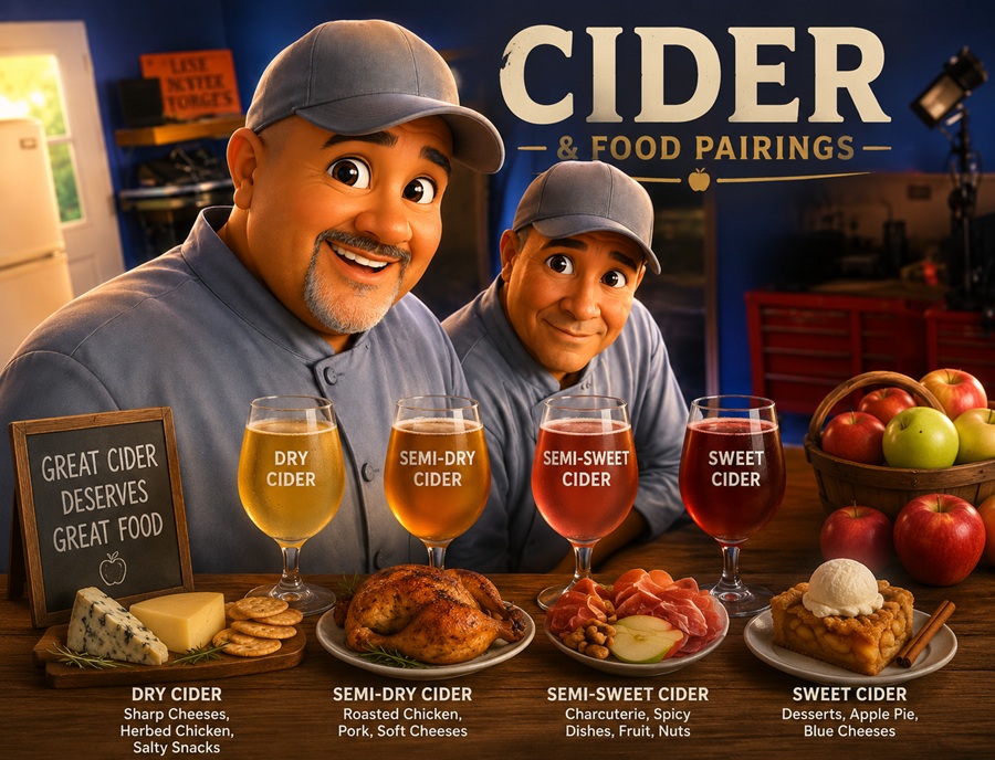Cider and Food Pairing Ideas